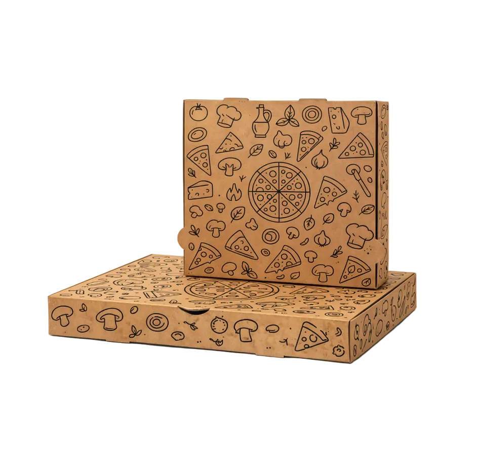 Stabile Pizzakartons zu Spitzenkonditionen in vielen Größen von Pizzabox24