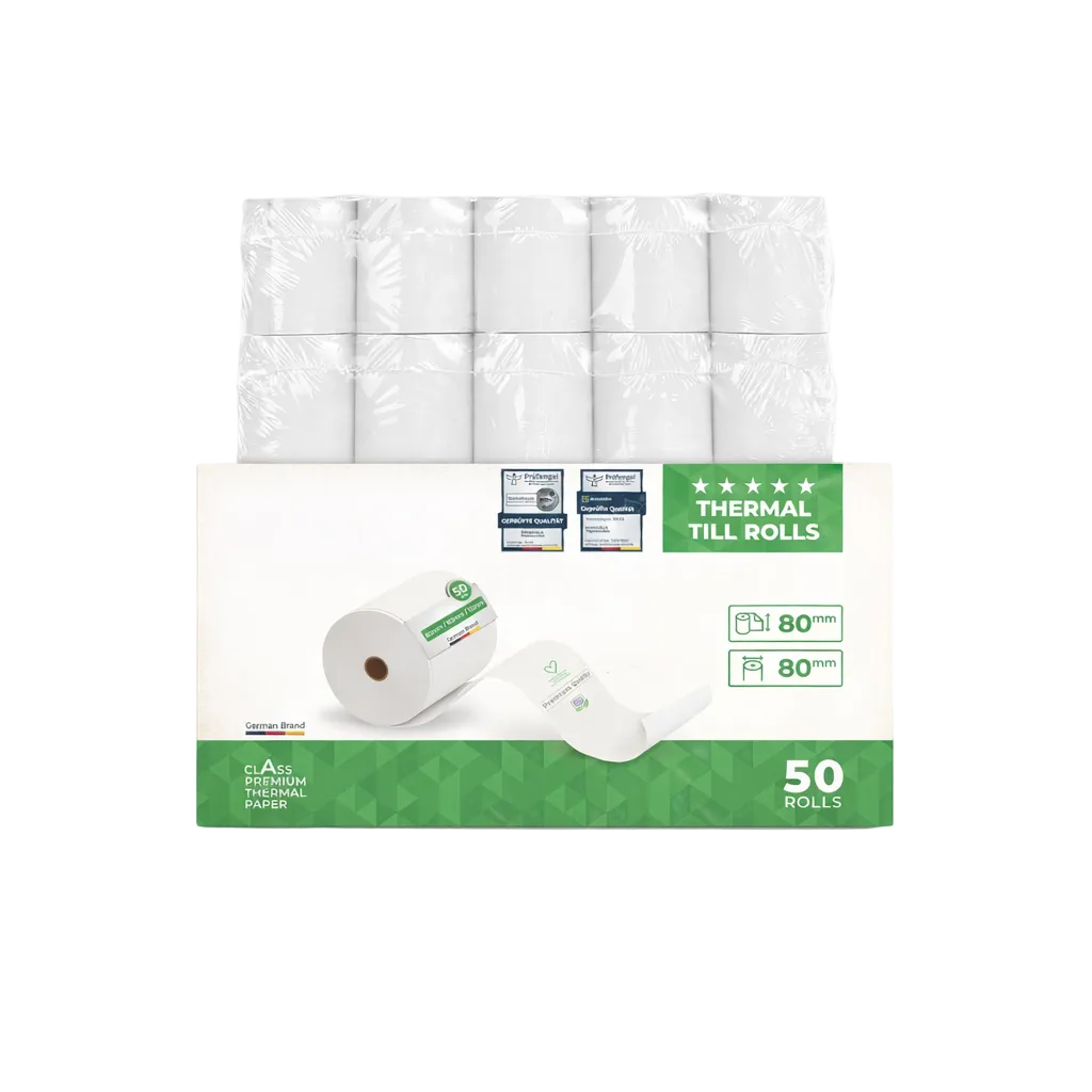 Thermorollen für Kassen & EC-Geräte