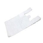 Hemdchentragetaschen aus HDPE Kunststoff in Weiß 28+14x48 cm und 30+16x52 cm im 2000 Stück Karton offen